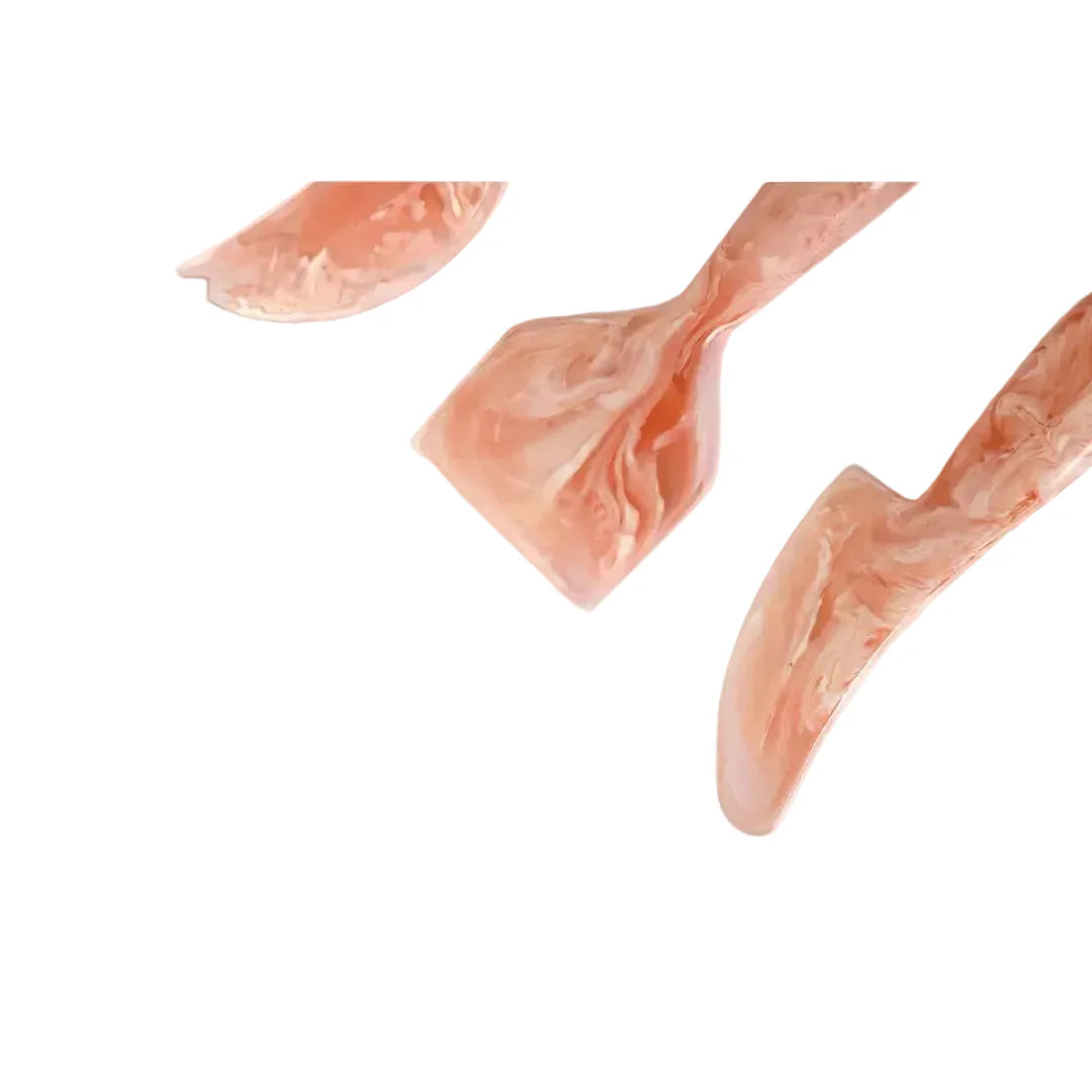 Resin Cheese Knife, Pink (Set of 3)  - 6 Inches