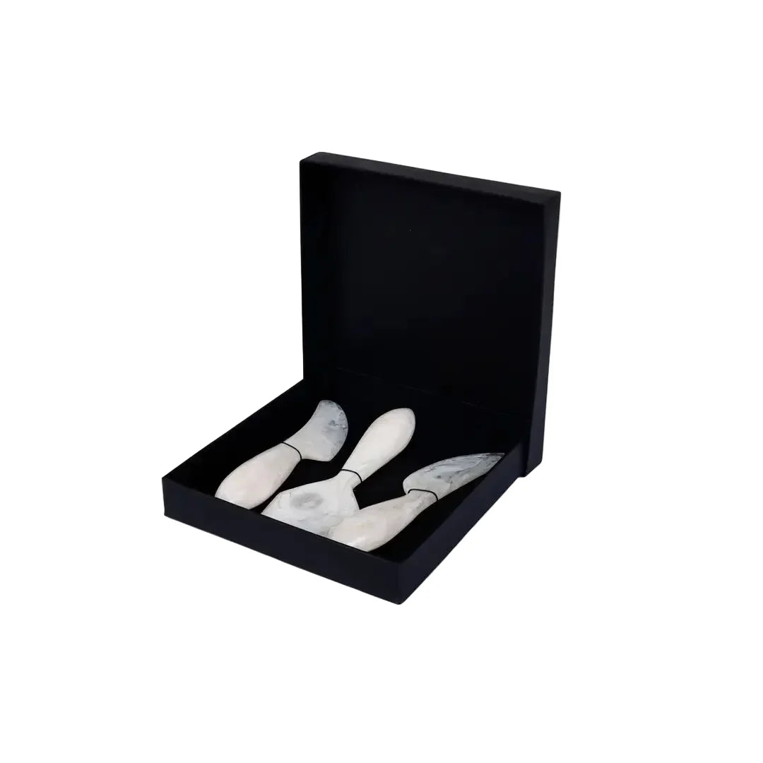 Resin Cheese Knife, Vanilla  (Set of 3)  - 6 Inches