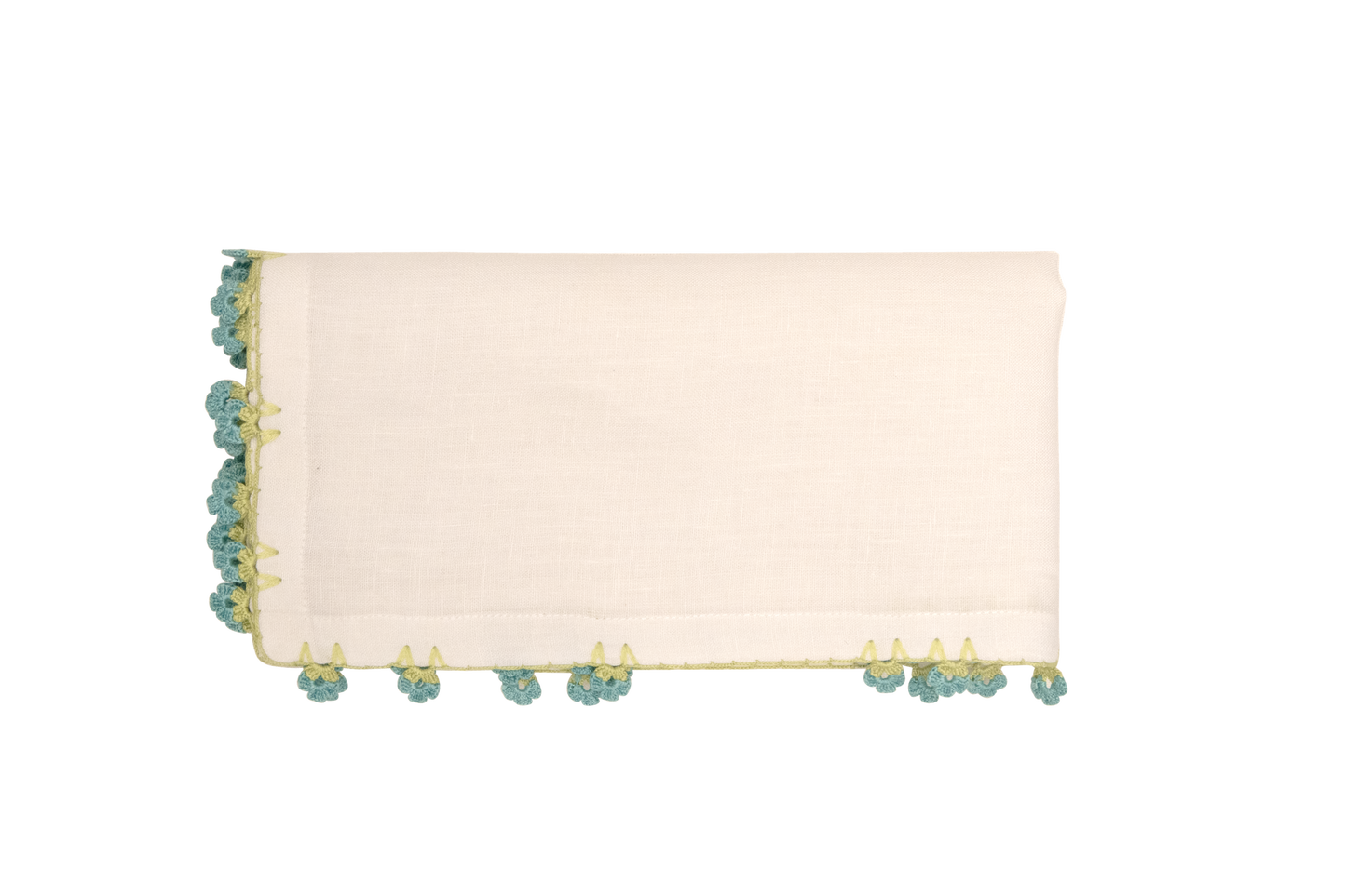 Hand Crochet Napkins 18" x 18" (Set of 4)