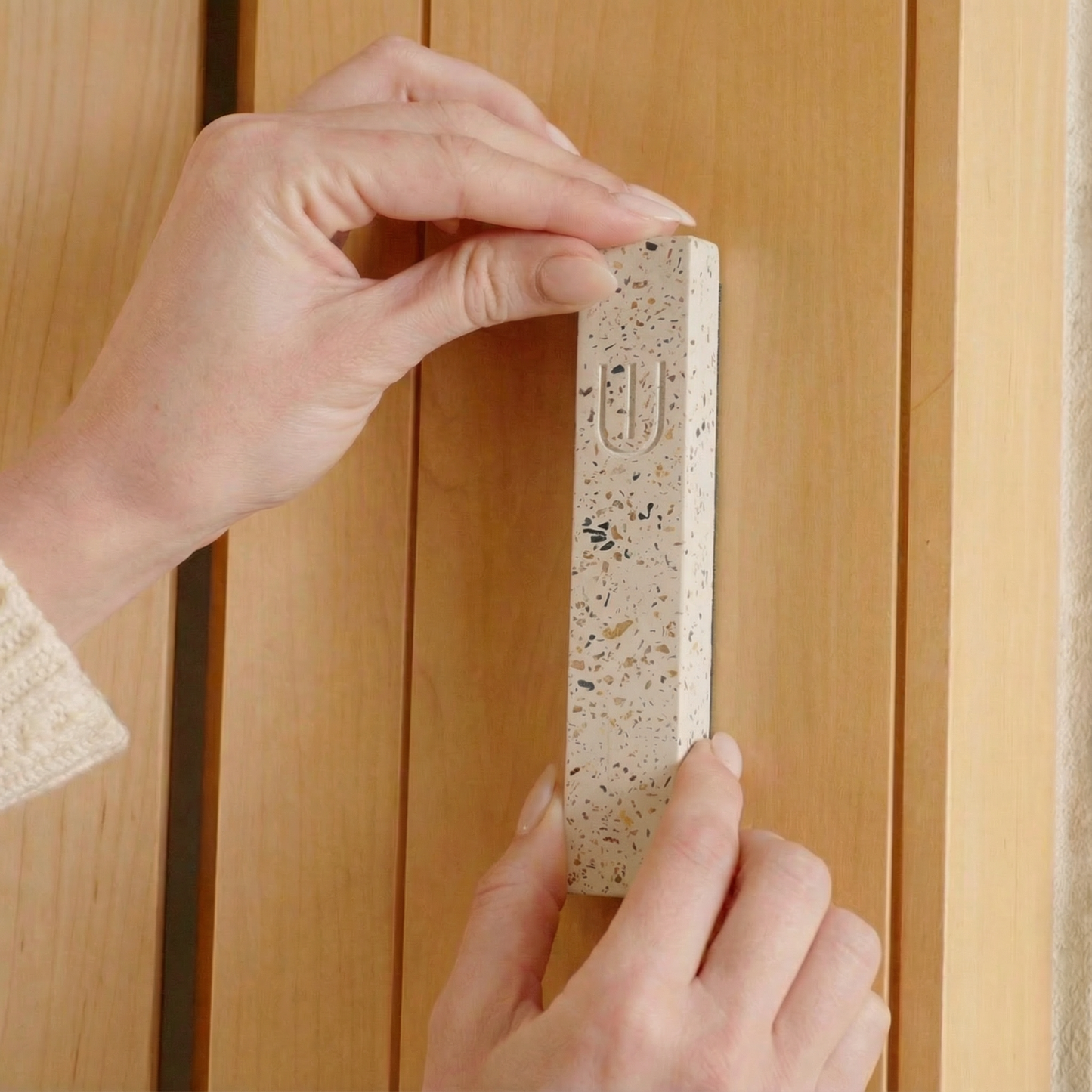 Concrete Mezuzah Case for Modern Jewish Homes – Timeless Series