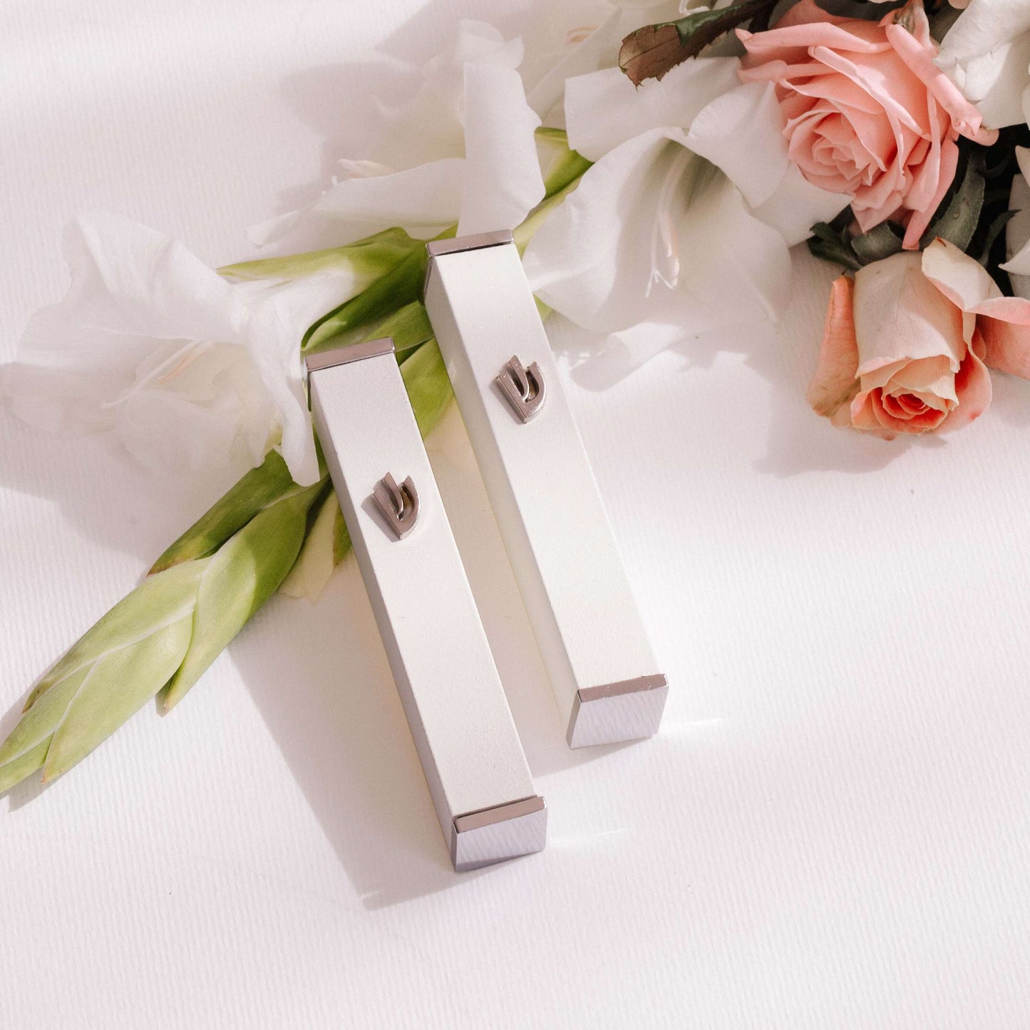 Classic Stainless Steel Mezuzah in Multiple Colors – Candy Series