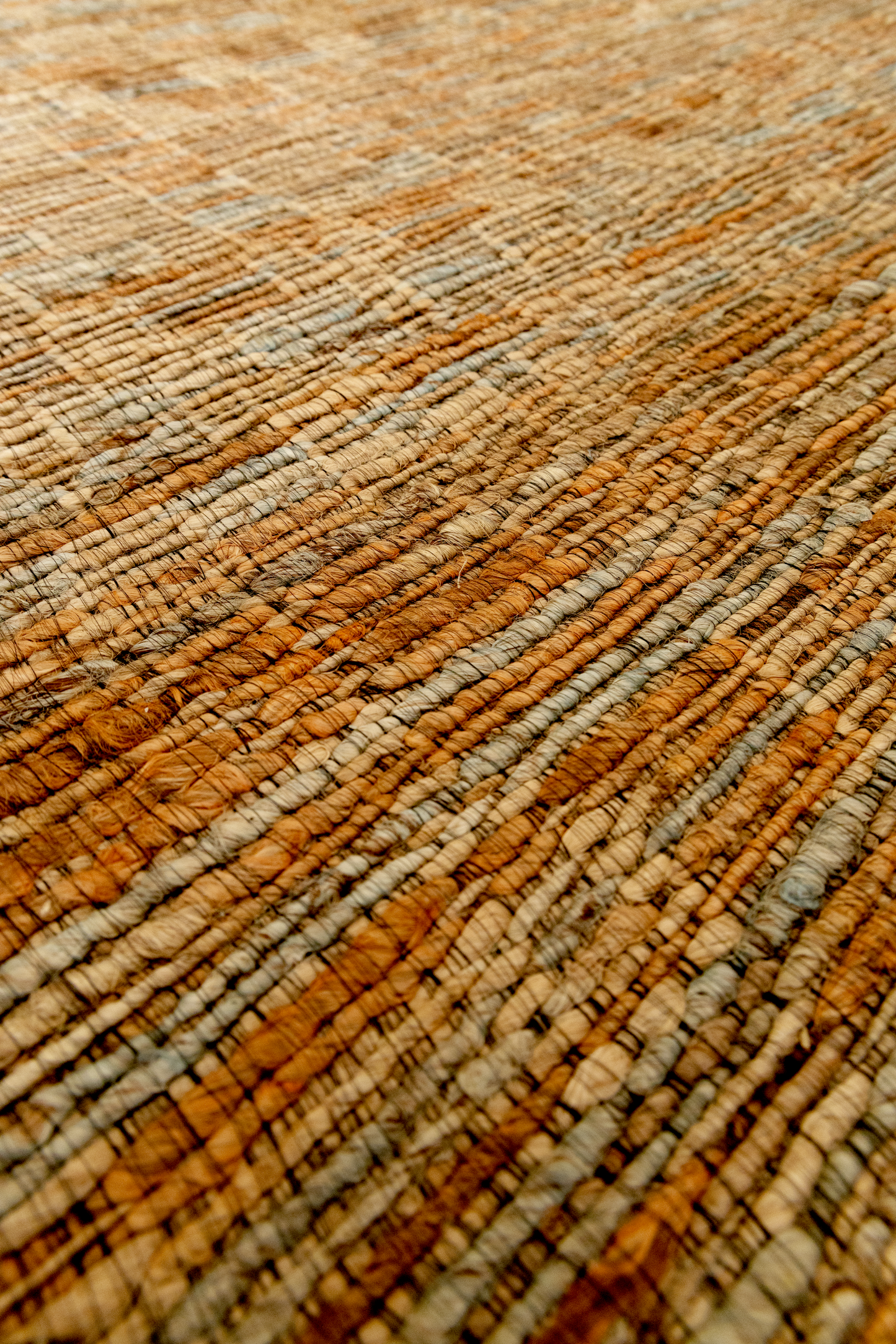 Handwoven Jacquard Jute Rug
