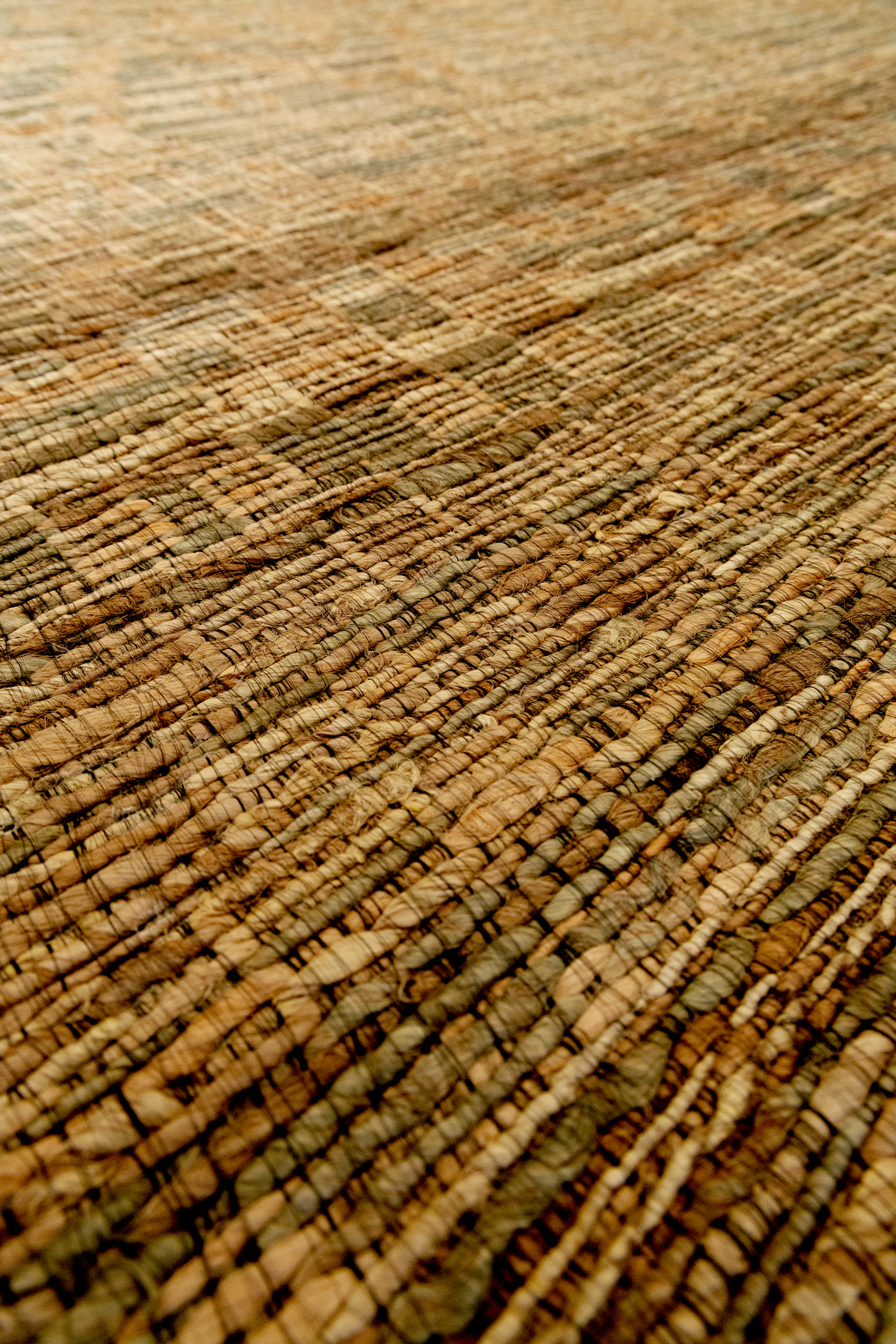 Handwoven Jacquard Jute Rug