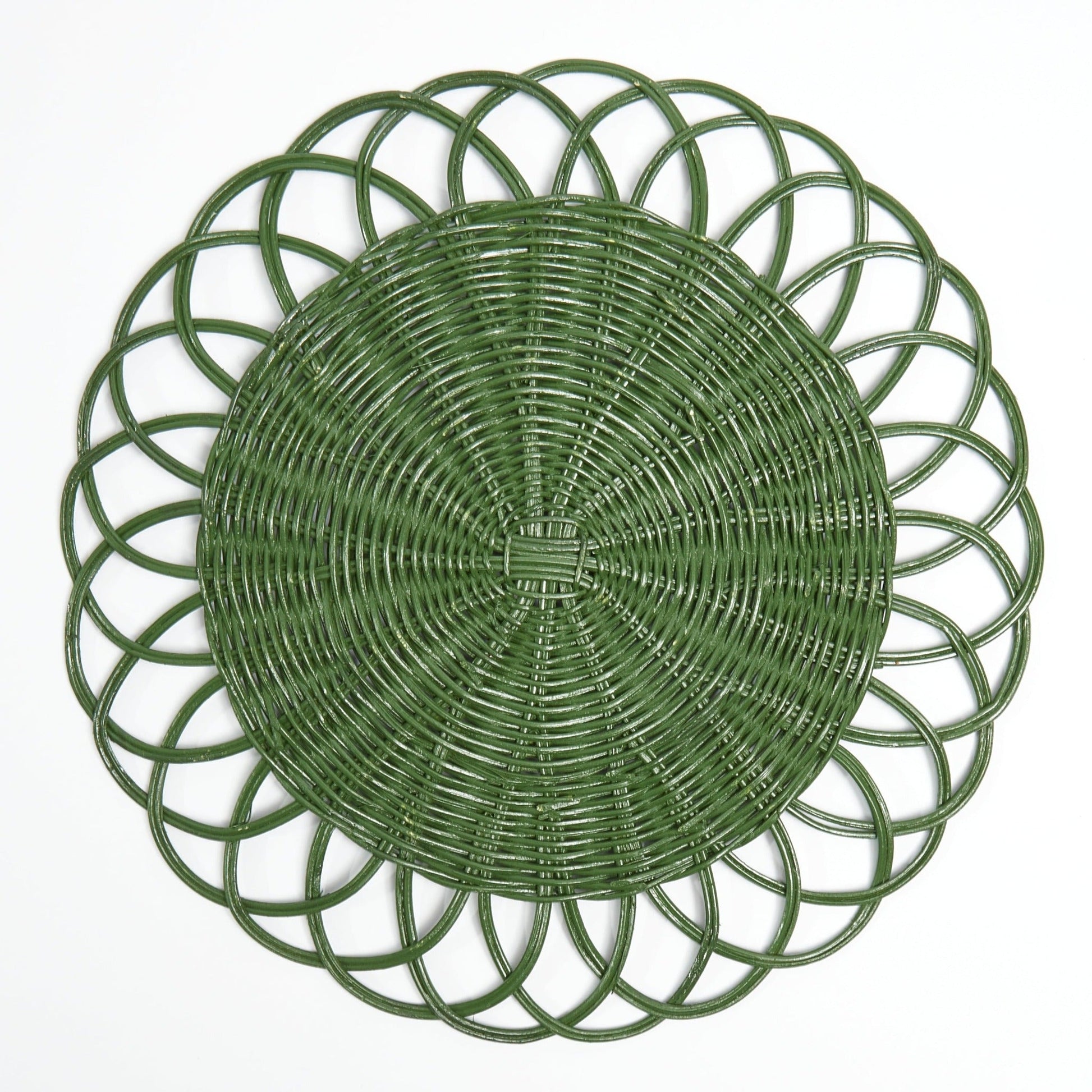 Green Cabana Placemats (Set of 4)