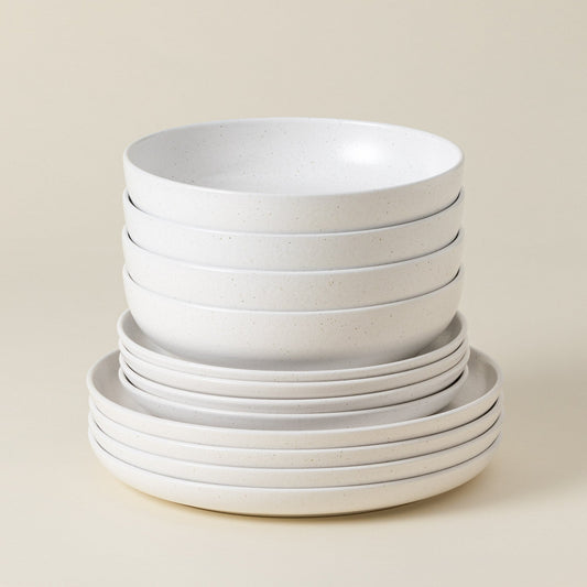 12-Piece Dinnerware Set with Soup/Pasta Bowl Pacifica, Casafina by COSTA NOVA