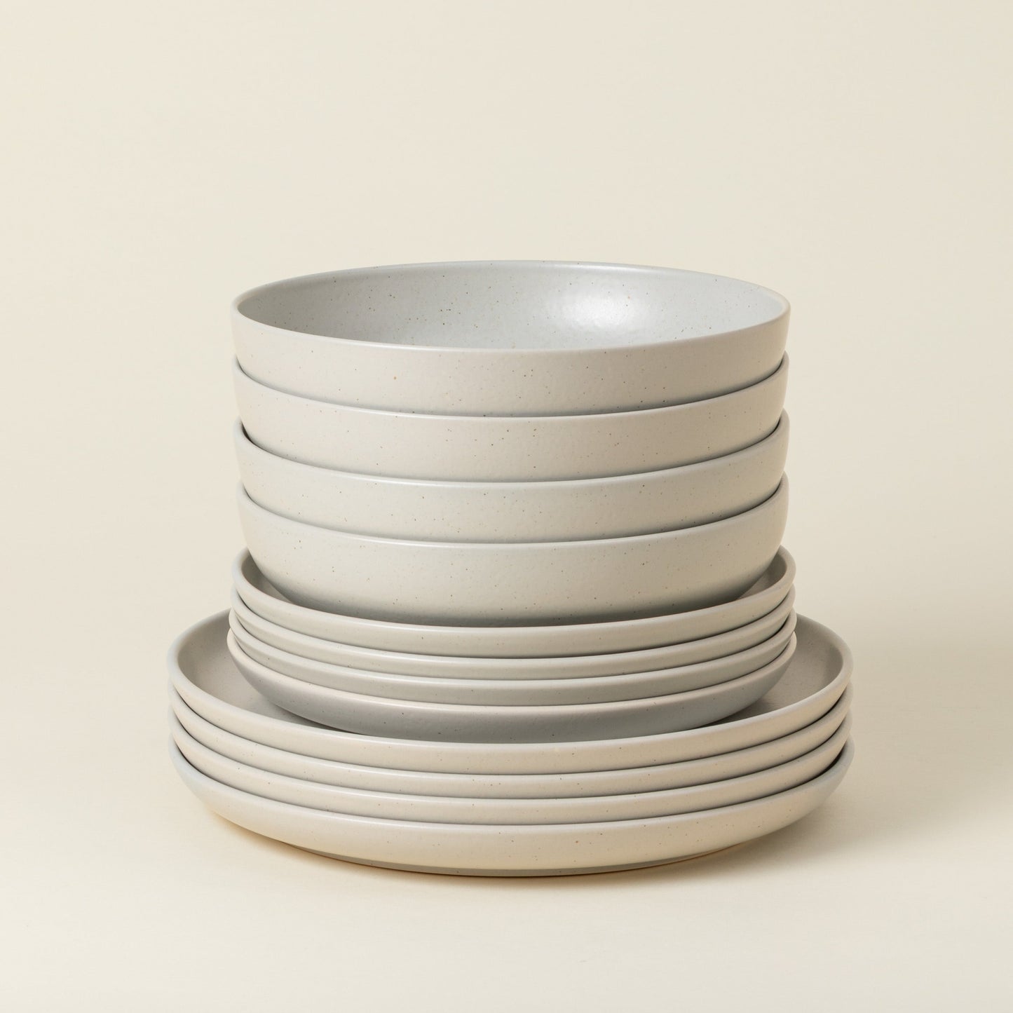 12-Piece Dinnerware Set with Soup/Pasta Bowl Pacifica, Casafina by COSTA NOVA