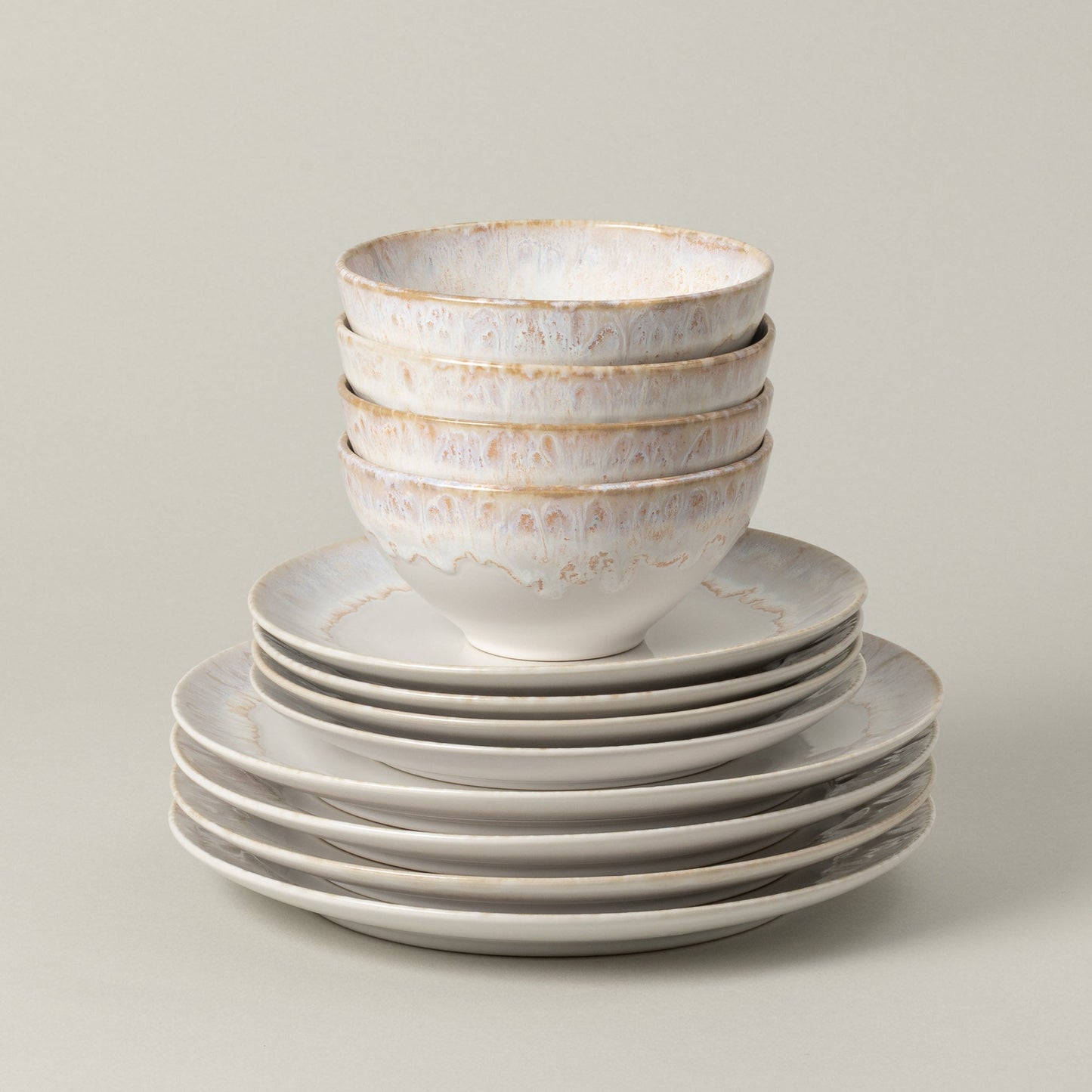 12-Piece Dinnerware Set with Bowl Taormina, Casafina by COSTA NOVA