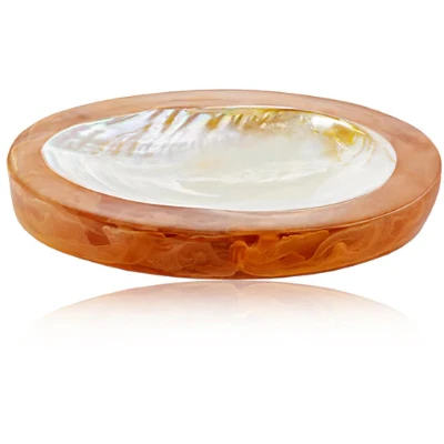 Round Shell Caviar Dish - Sand