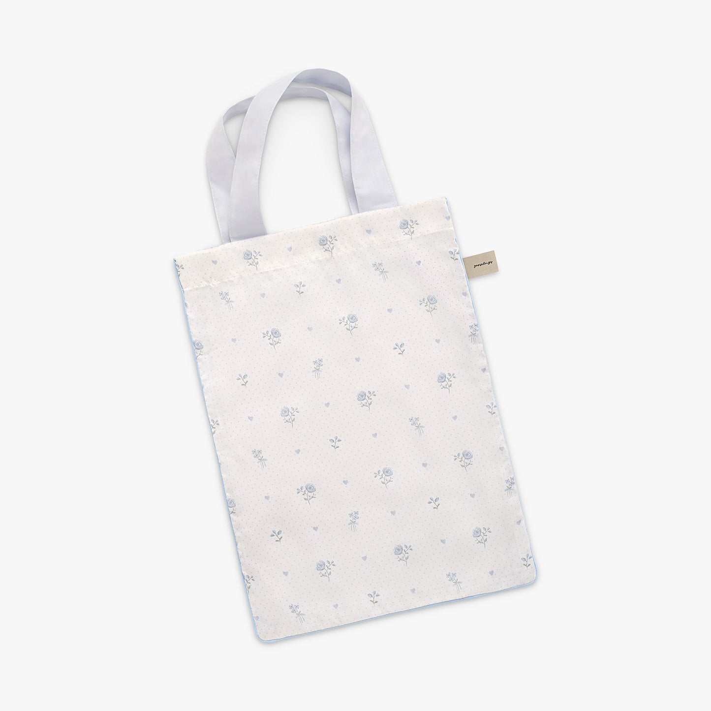 Ditsy Floral Crib Sheet - Blue