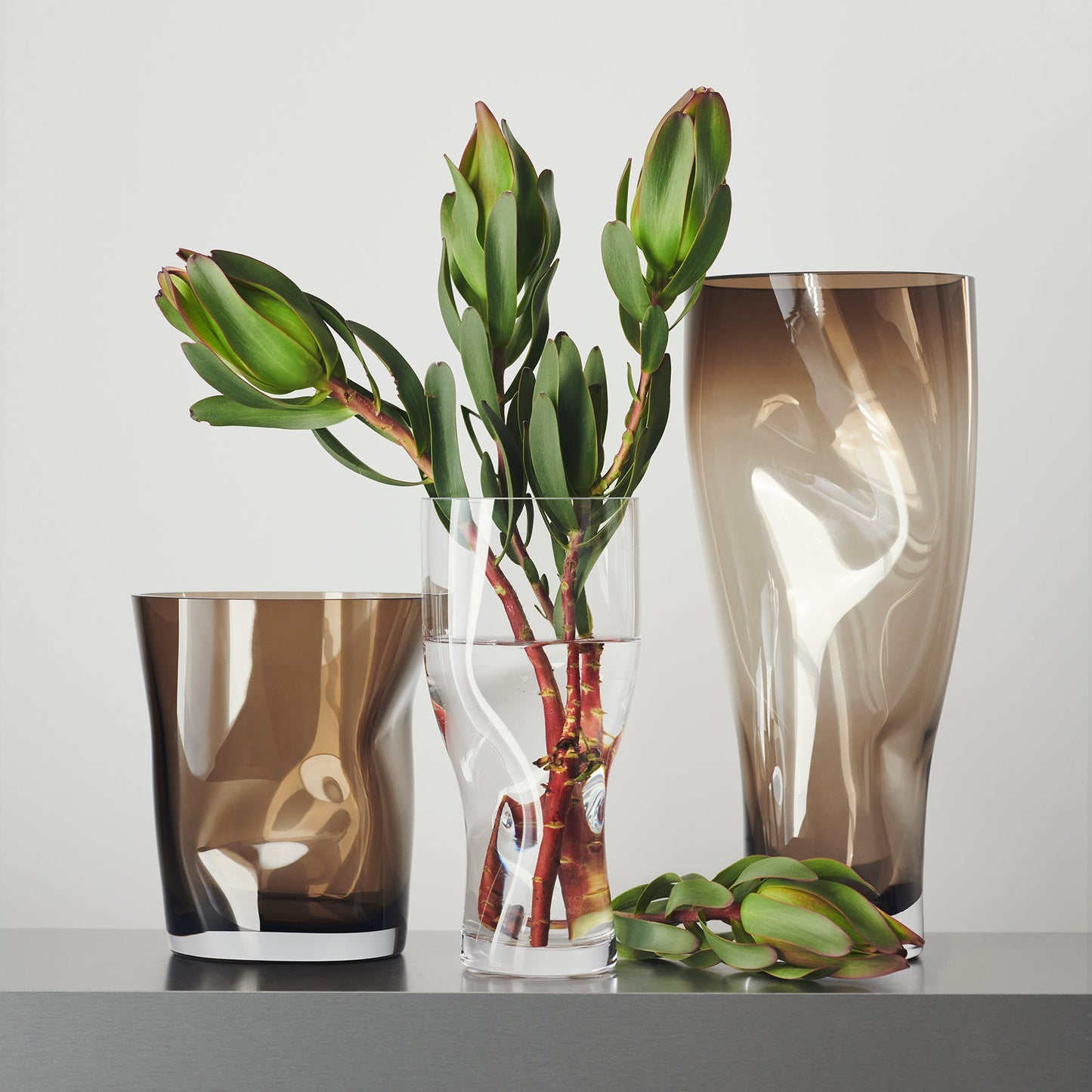 Squeeze Clear Vase Small