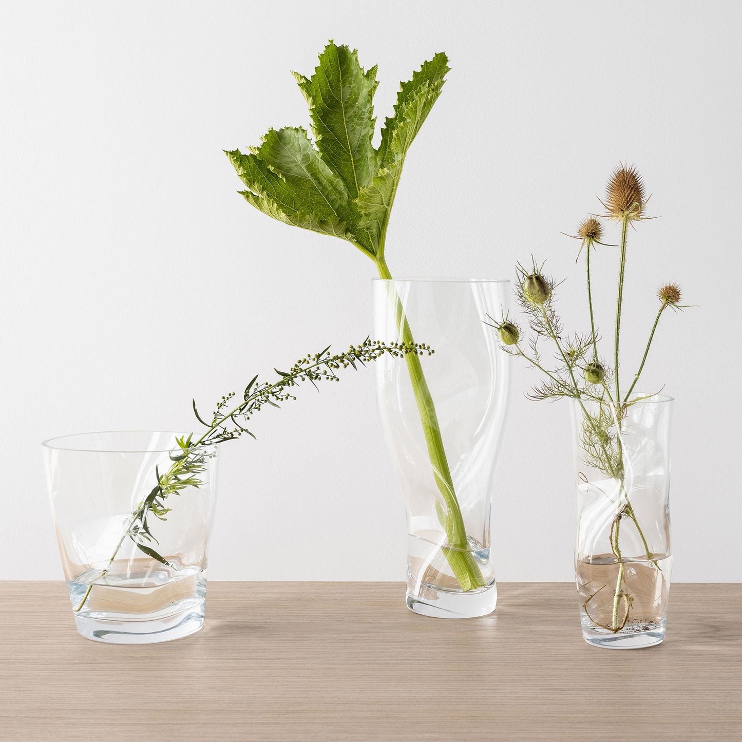 Squeeze Clear Vase Tall
