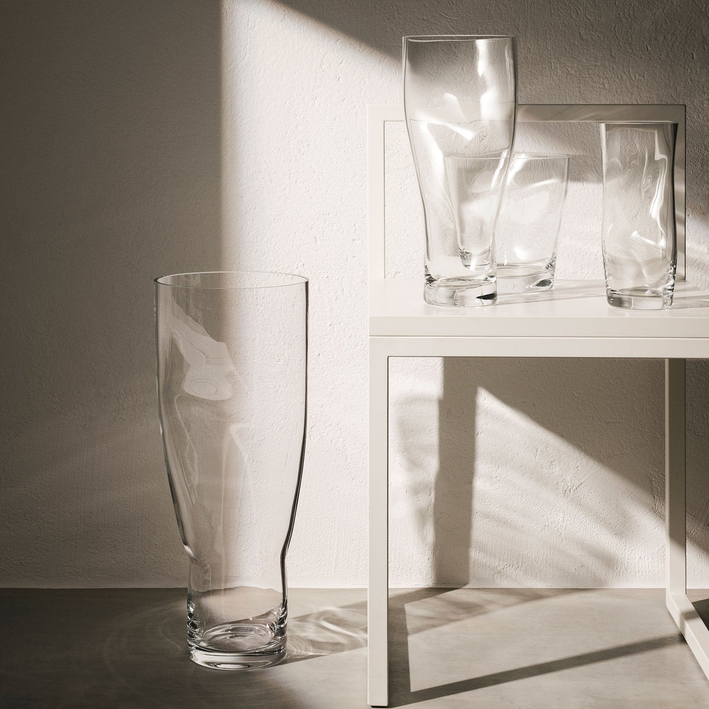 Squeeze Clear Vase Tall