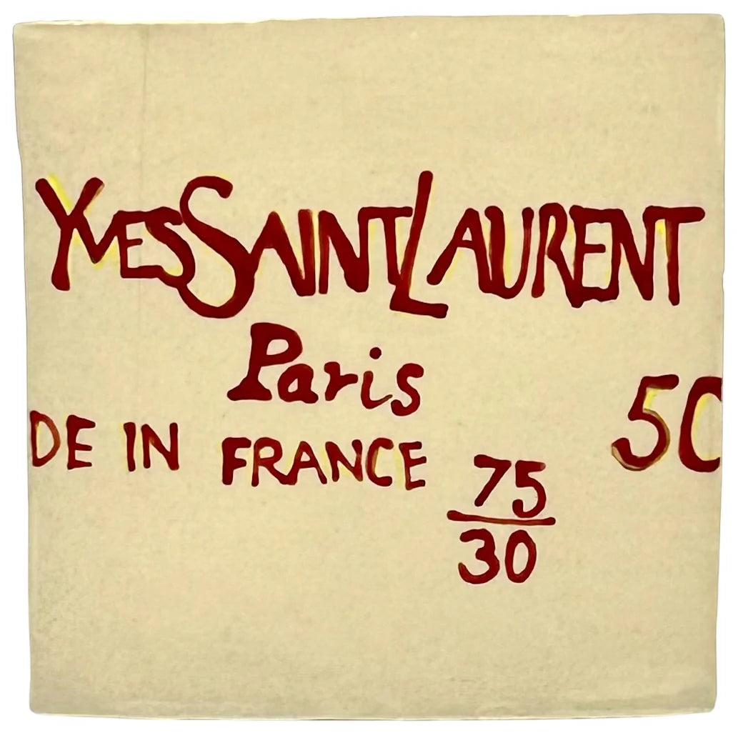 Vintage YSL Coasters- Set of 4