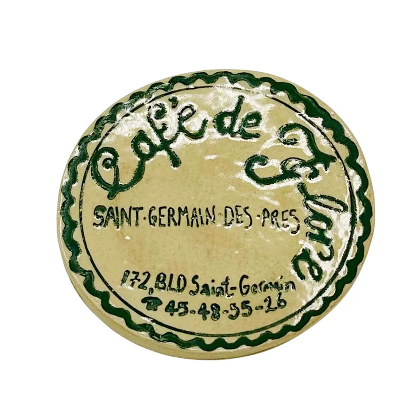 Cafe De Flore Coasters- Set of 6