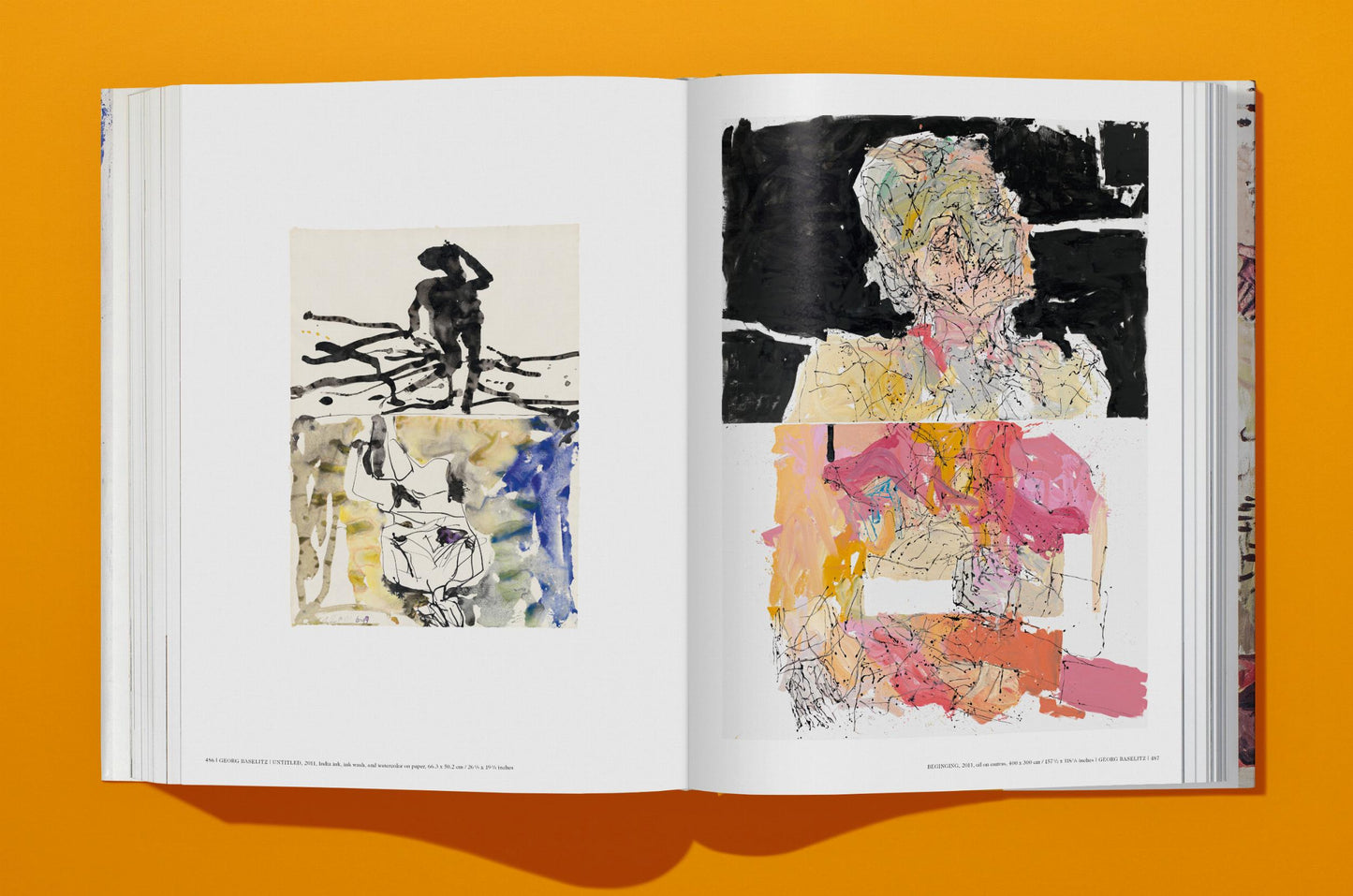 Georg Baselitz (German, French, English)