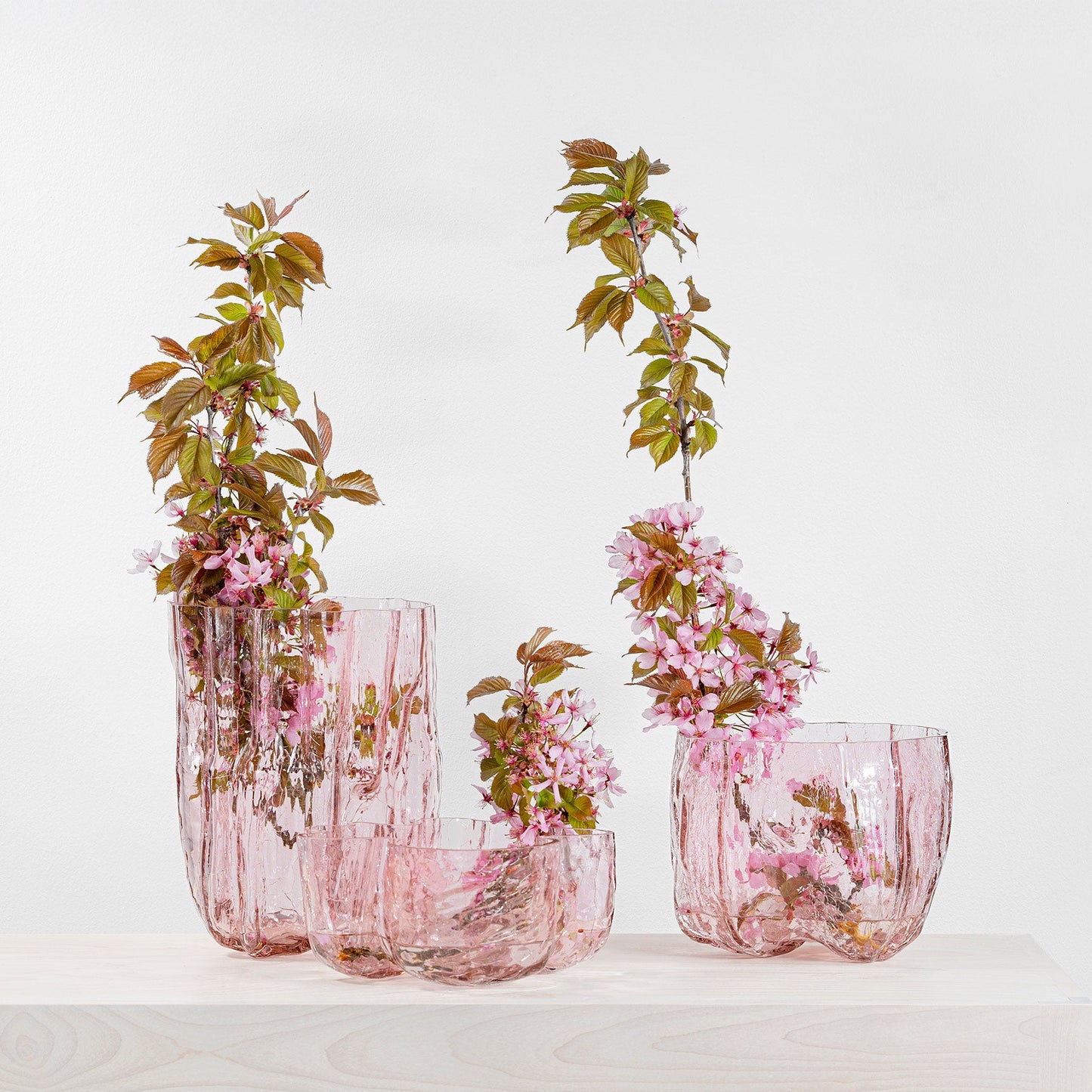 Crackle Bowl Pink