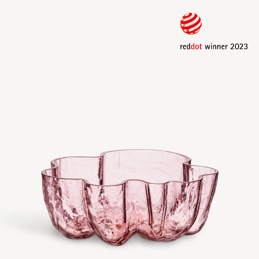 Crackle Bowl Pink