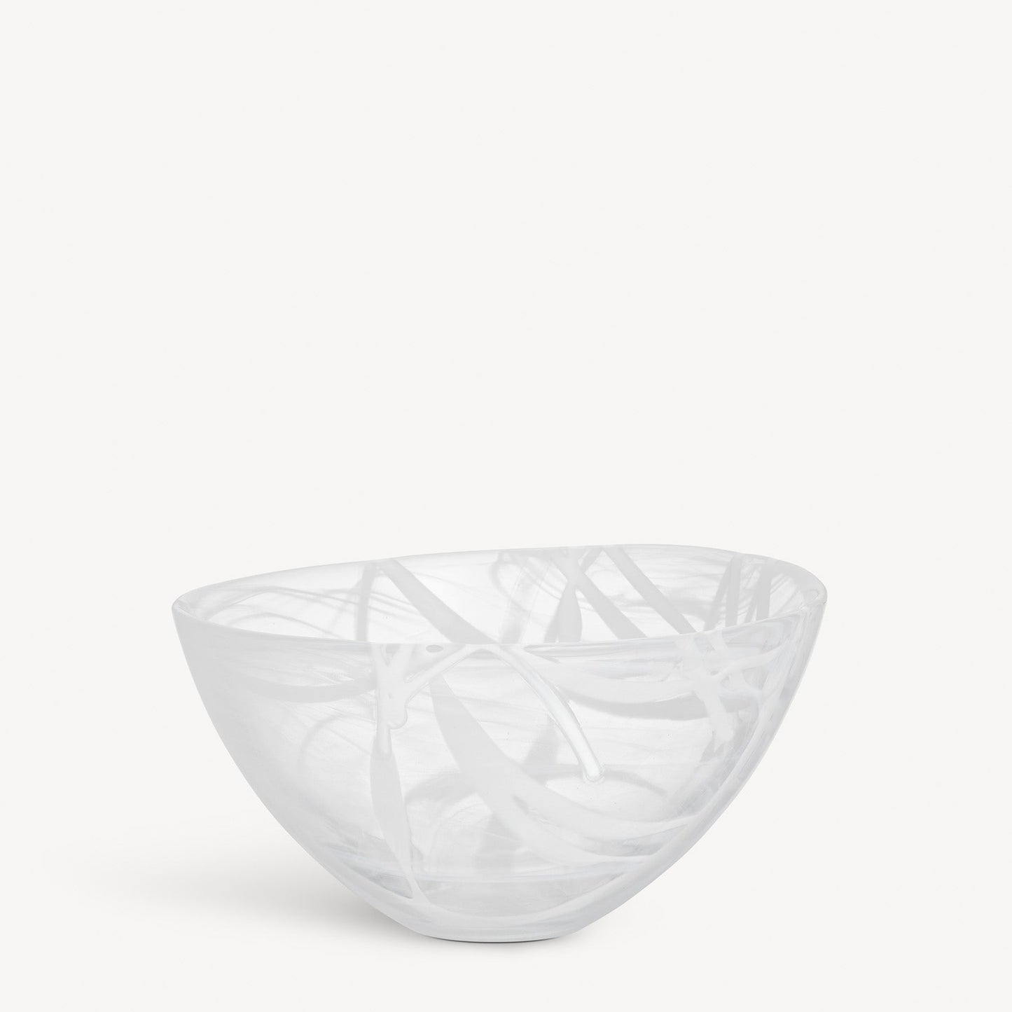 Contrast Bowl White/White Medium