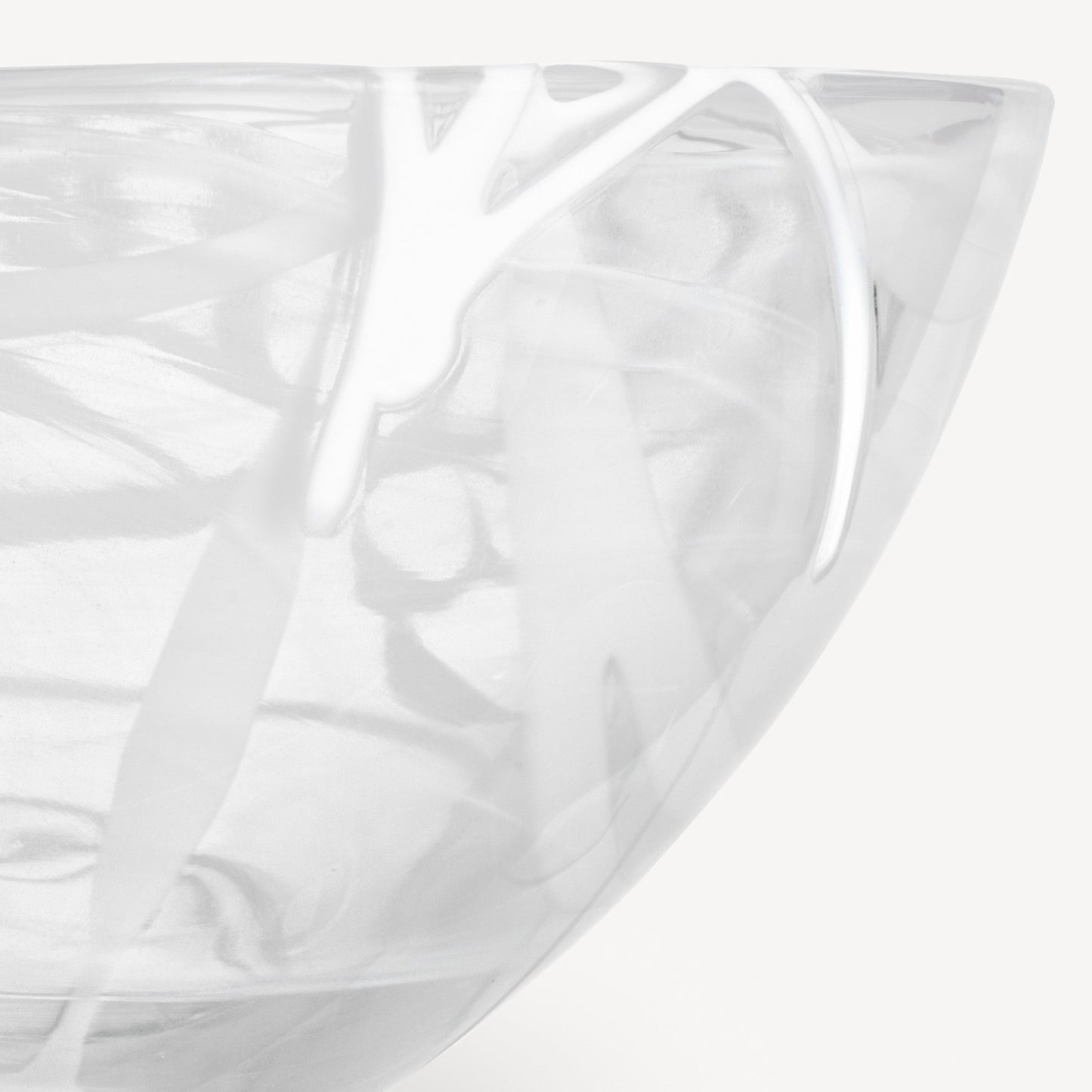 Contrast Bowl White/White Medium