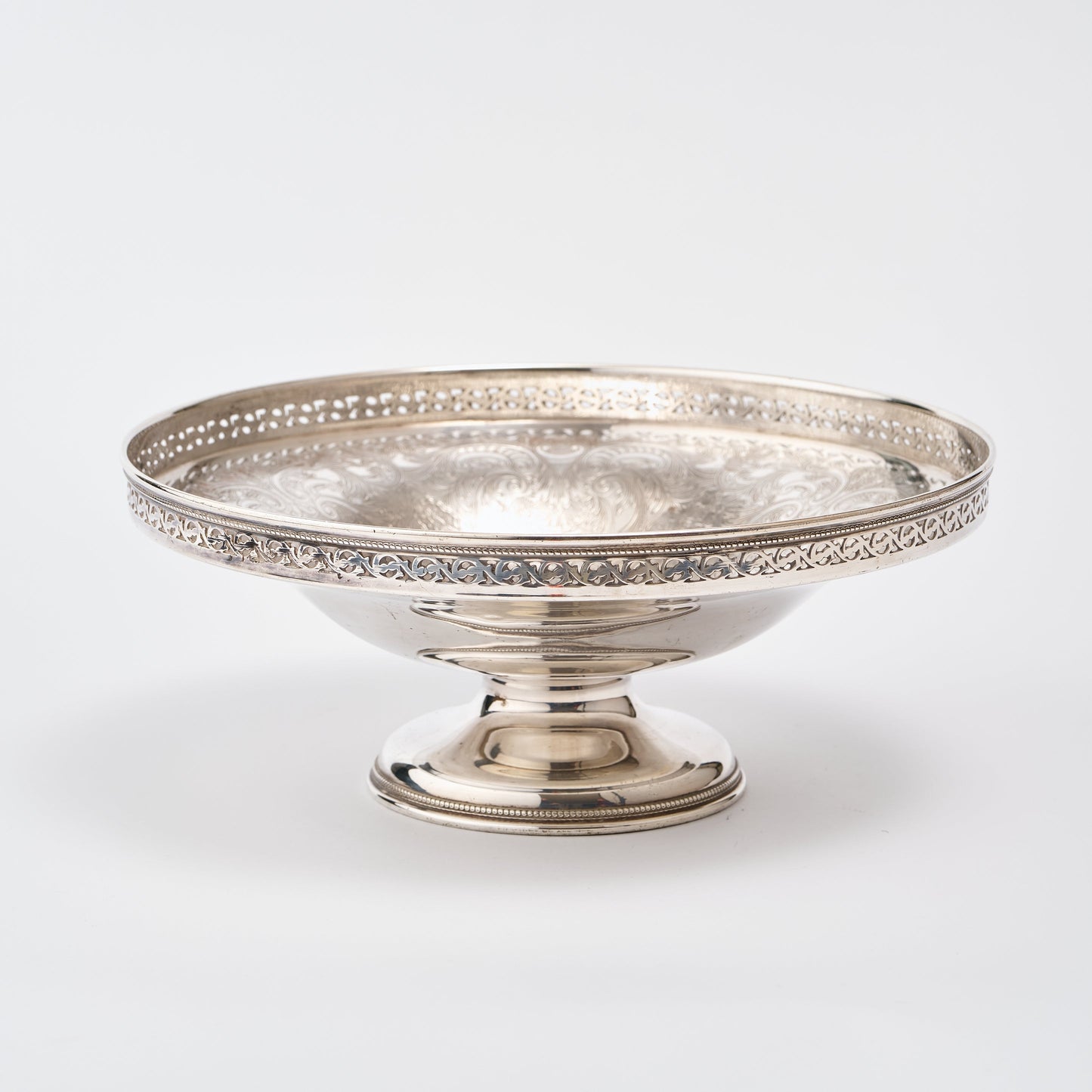 Silver Plated Footed Centerpiece