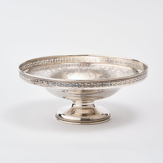 Silver Plated Footed Centerpiece