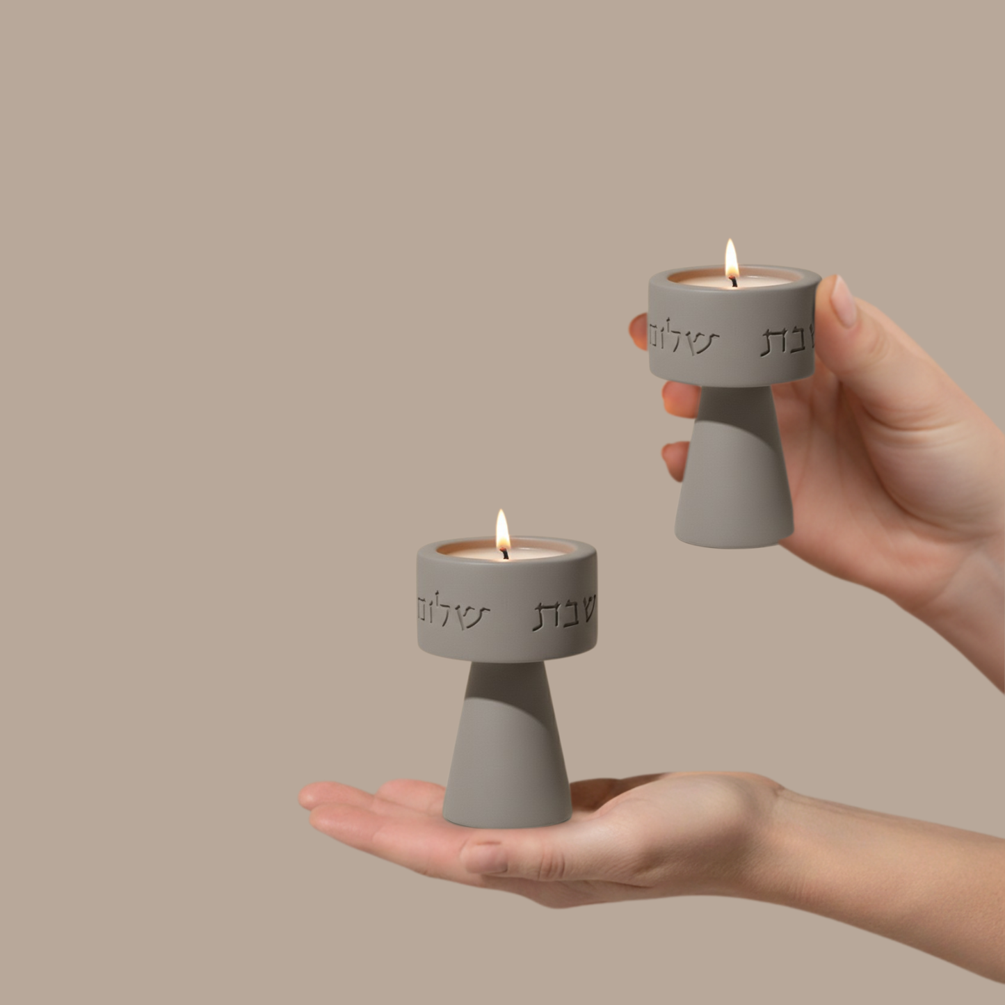 Clean Design Concrete Candle Holders – Solura Series