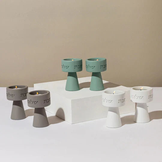 Modern Concrete Candle Holders – Solura Series