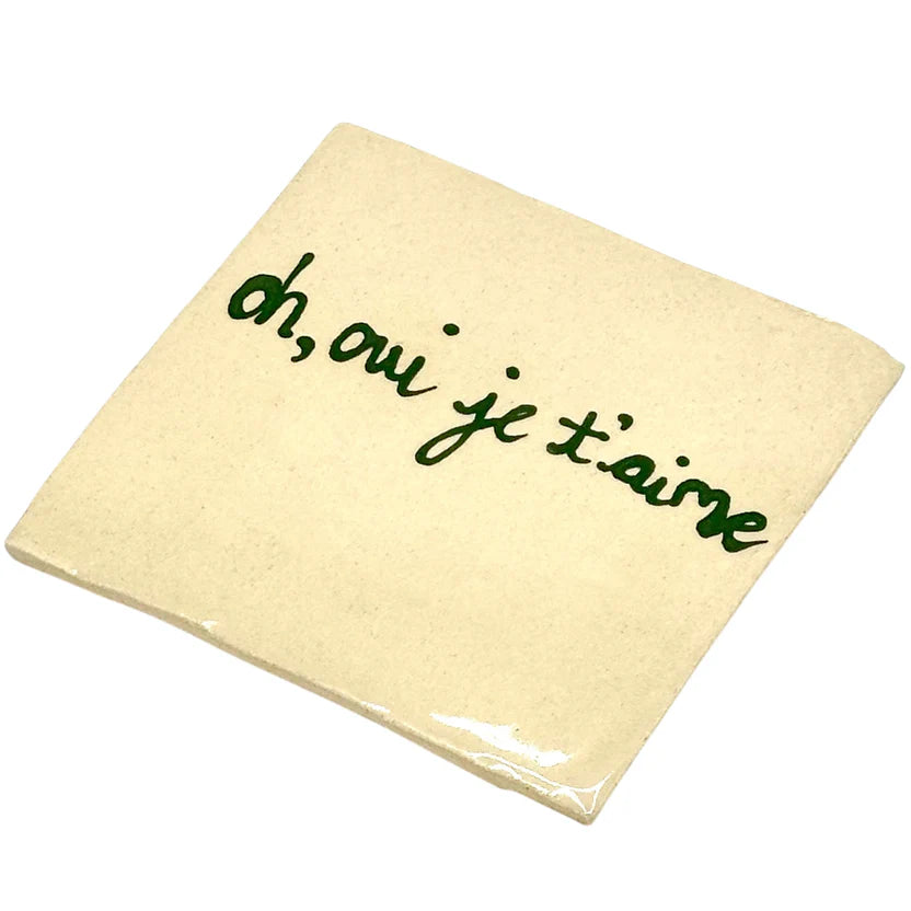 Oui Je T’aime Coasters