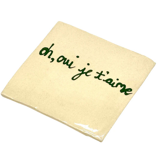 Oui Je T’aime Coasters