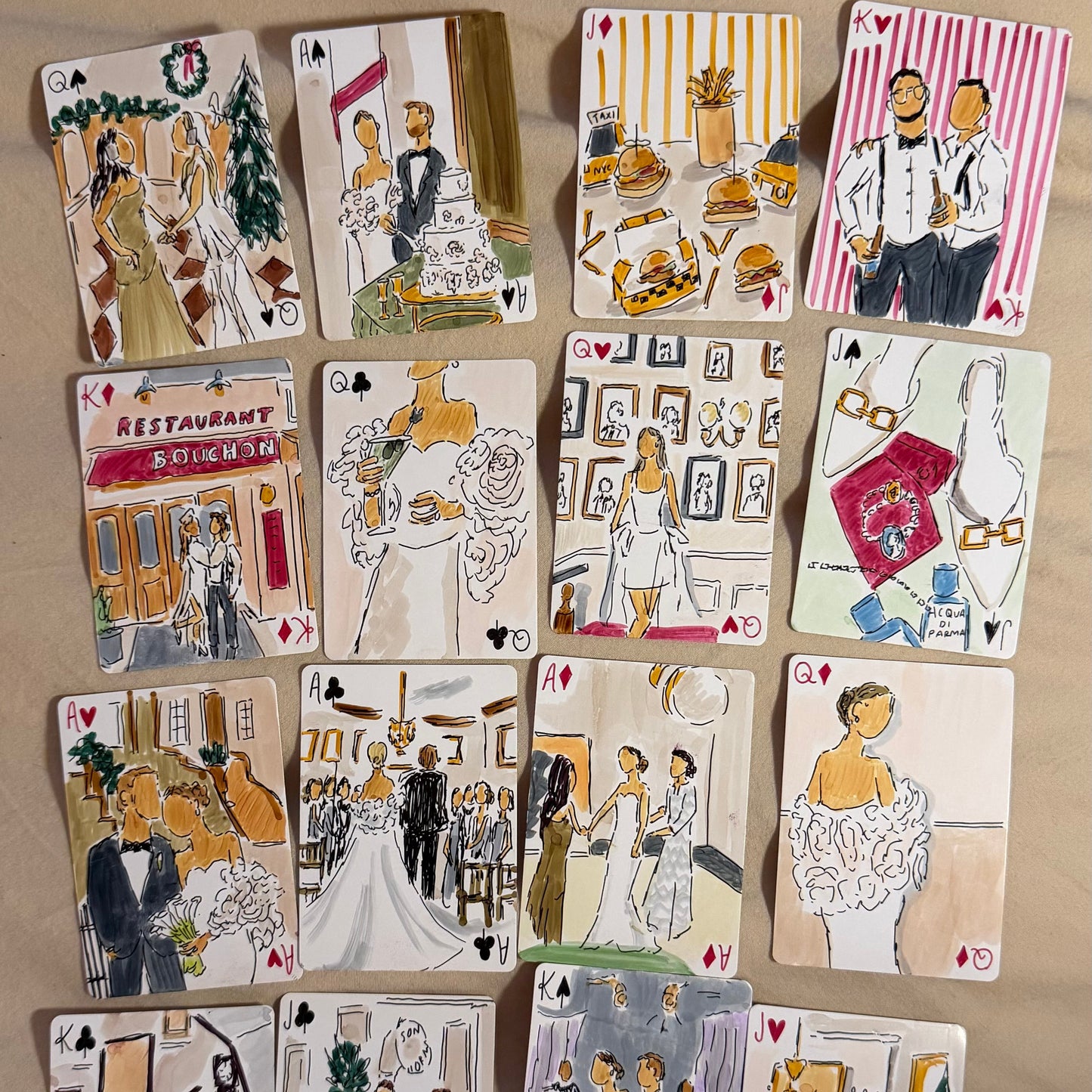 16 CUSTOM PLAYING CARDS