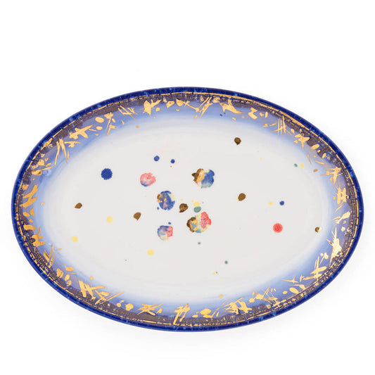 Apollo Bianco Oval Rim Platter