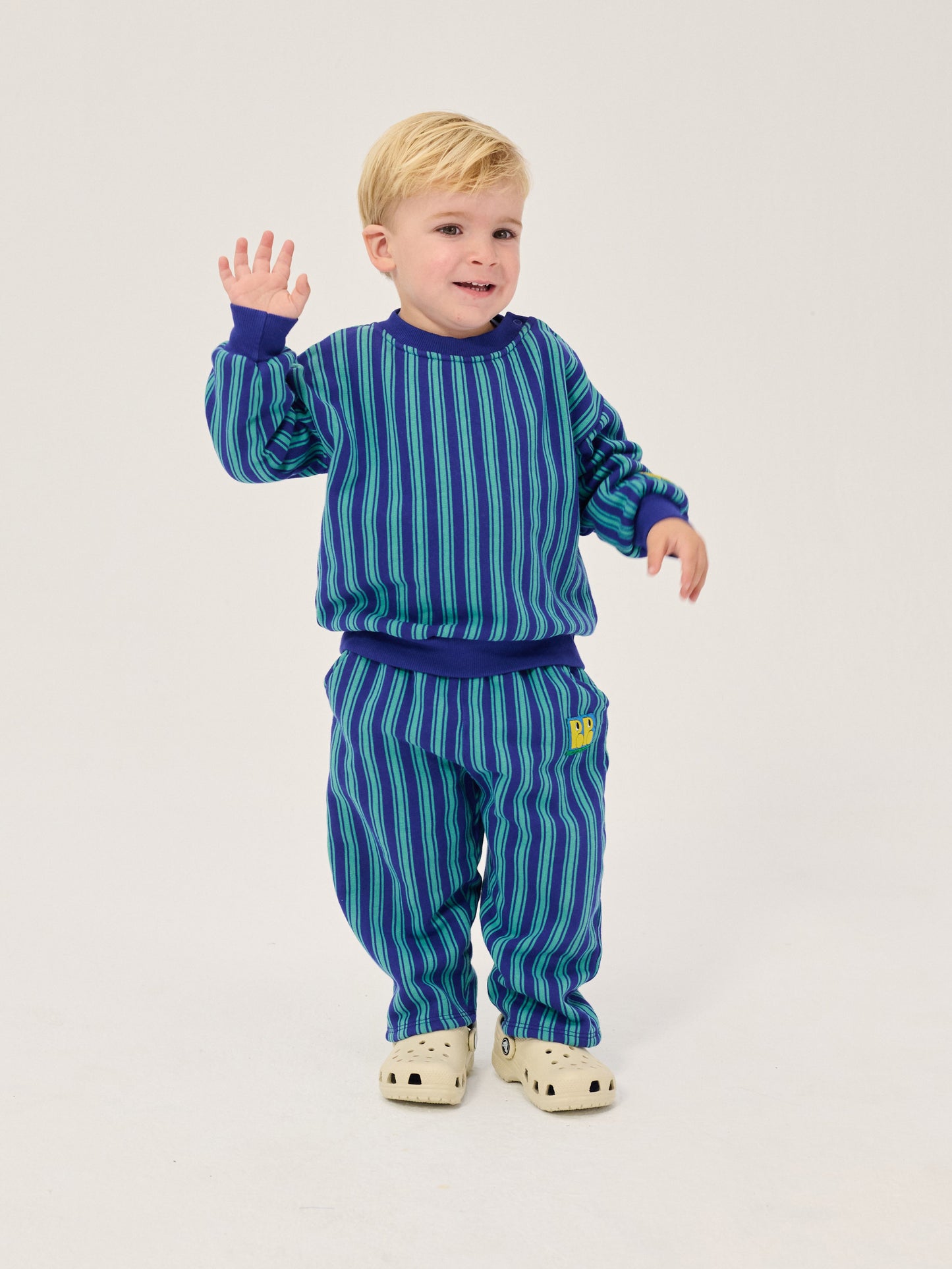 BC Stripes Sweatshirt and Jogging Pants