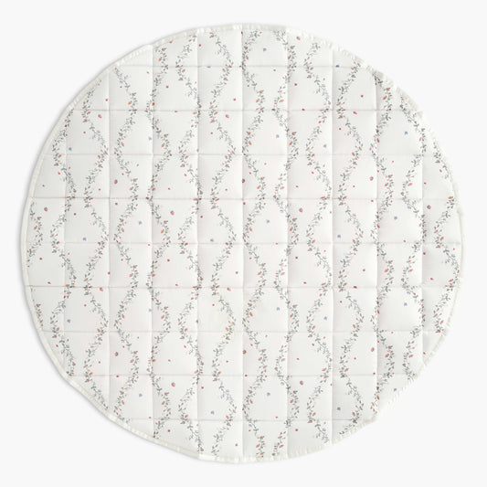 Botanical Berries Play Mat - Ivory