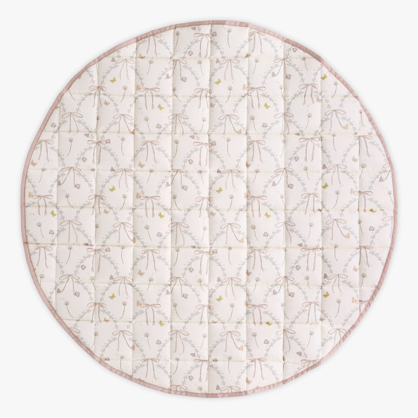 Bows & Butterfly Kisses Play Mat - Pink