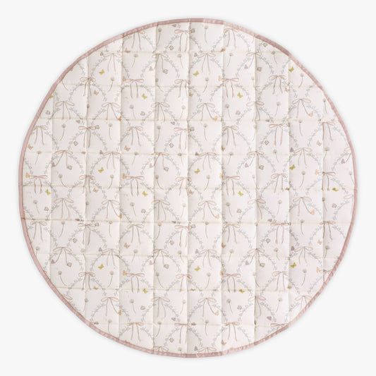 Bows & Butterfly Kisses Play Mat - Pink