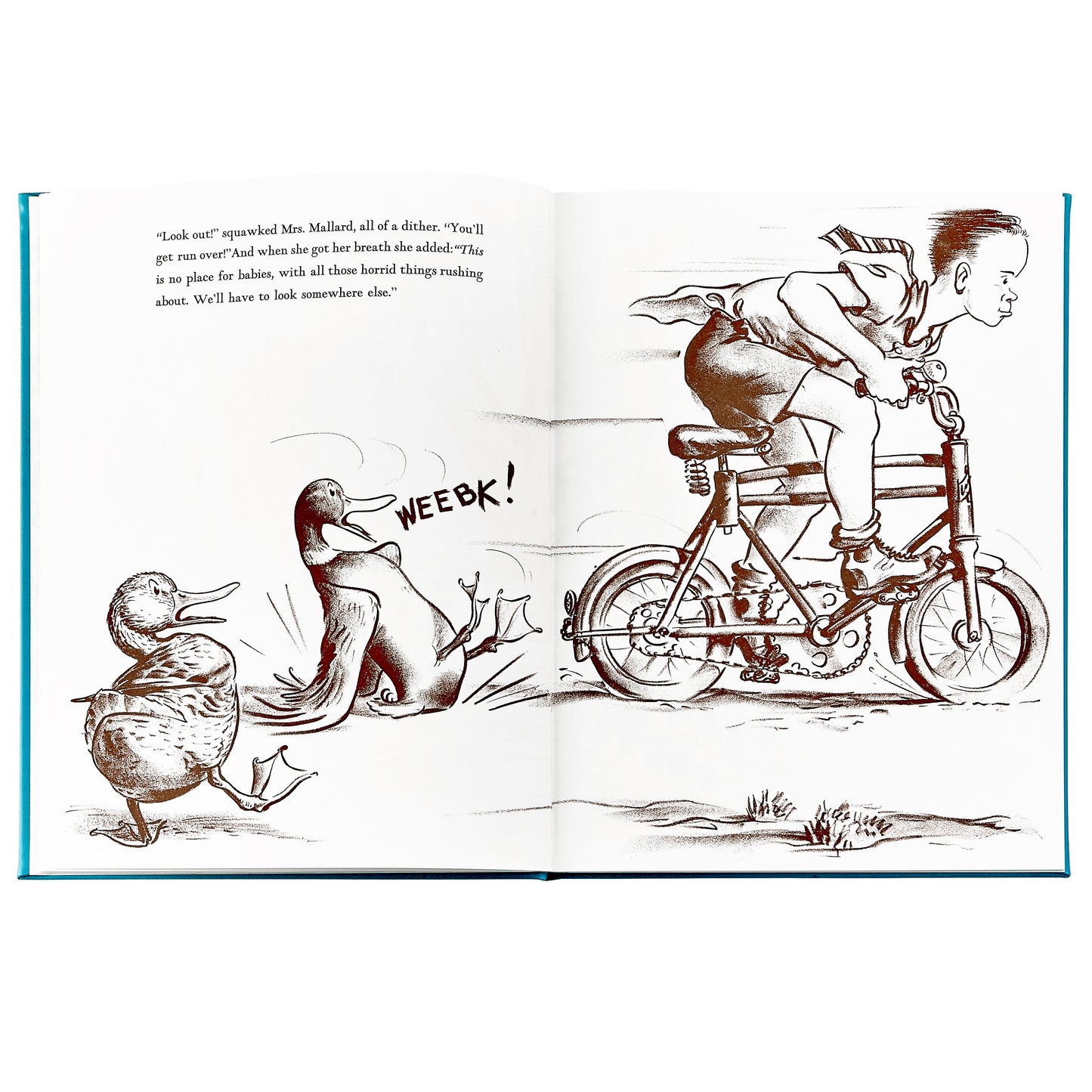 Leather Bound- Make Way For Ducklings