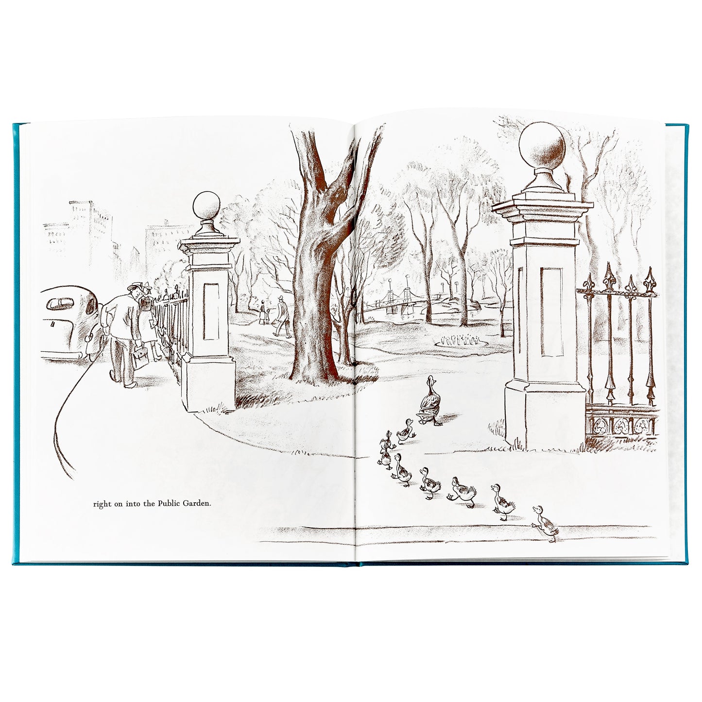 Leather Bound- Make Way For Ducklings
