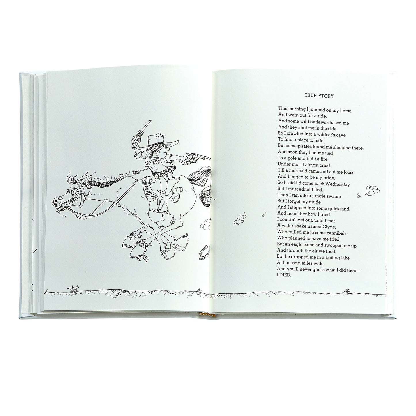 Where the Sidewalk Ends: Poems and Drawings