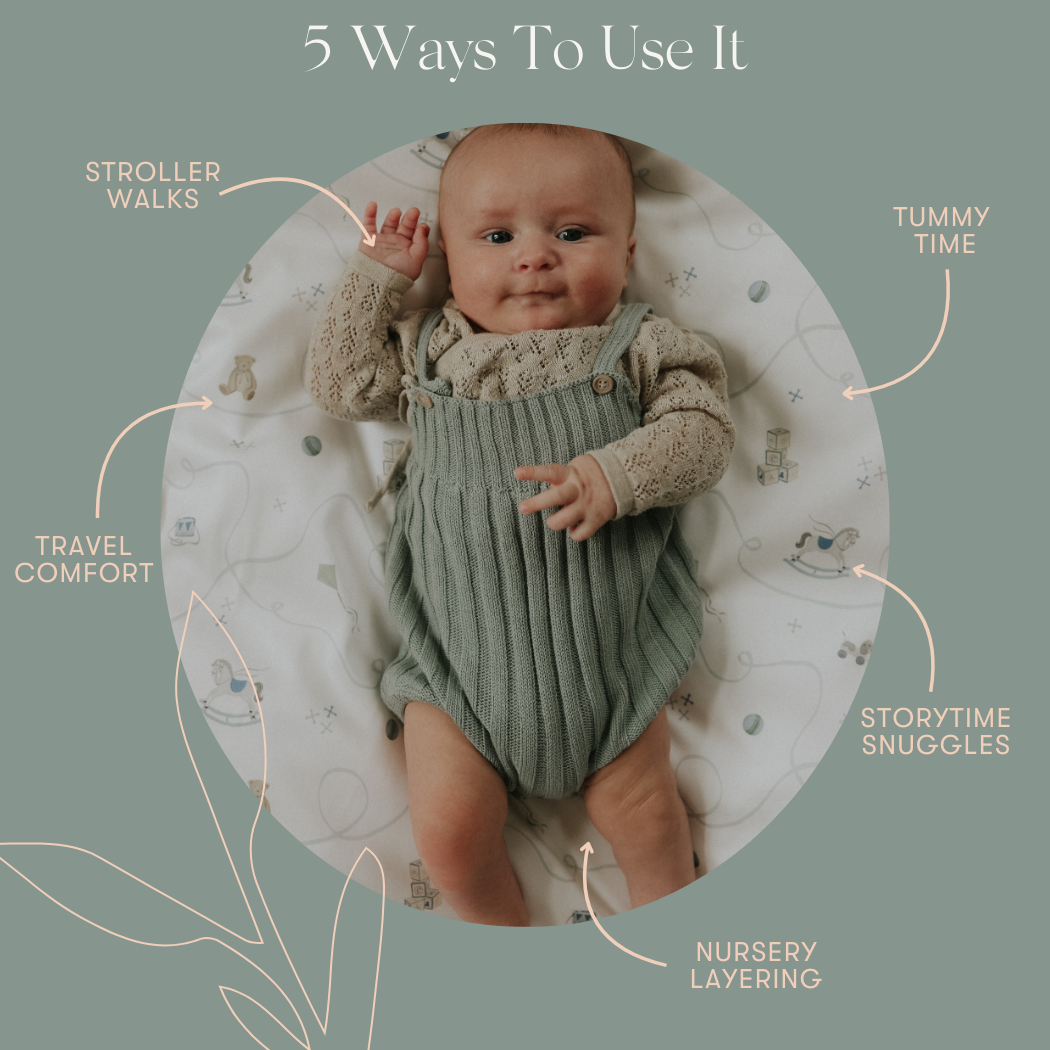 Little Toy Chest Baby Duvet - Ivory