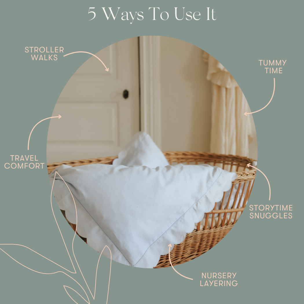 Picnic Gingham Baby Duvet - Pink