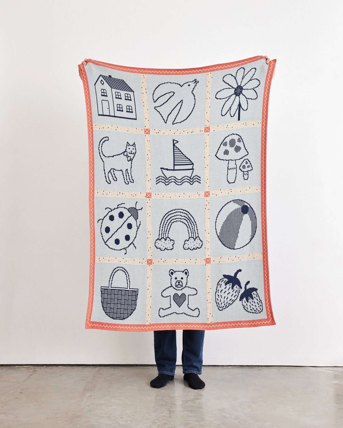 Baby's Things Knit Midi Blanket