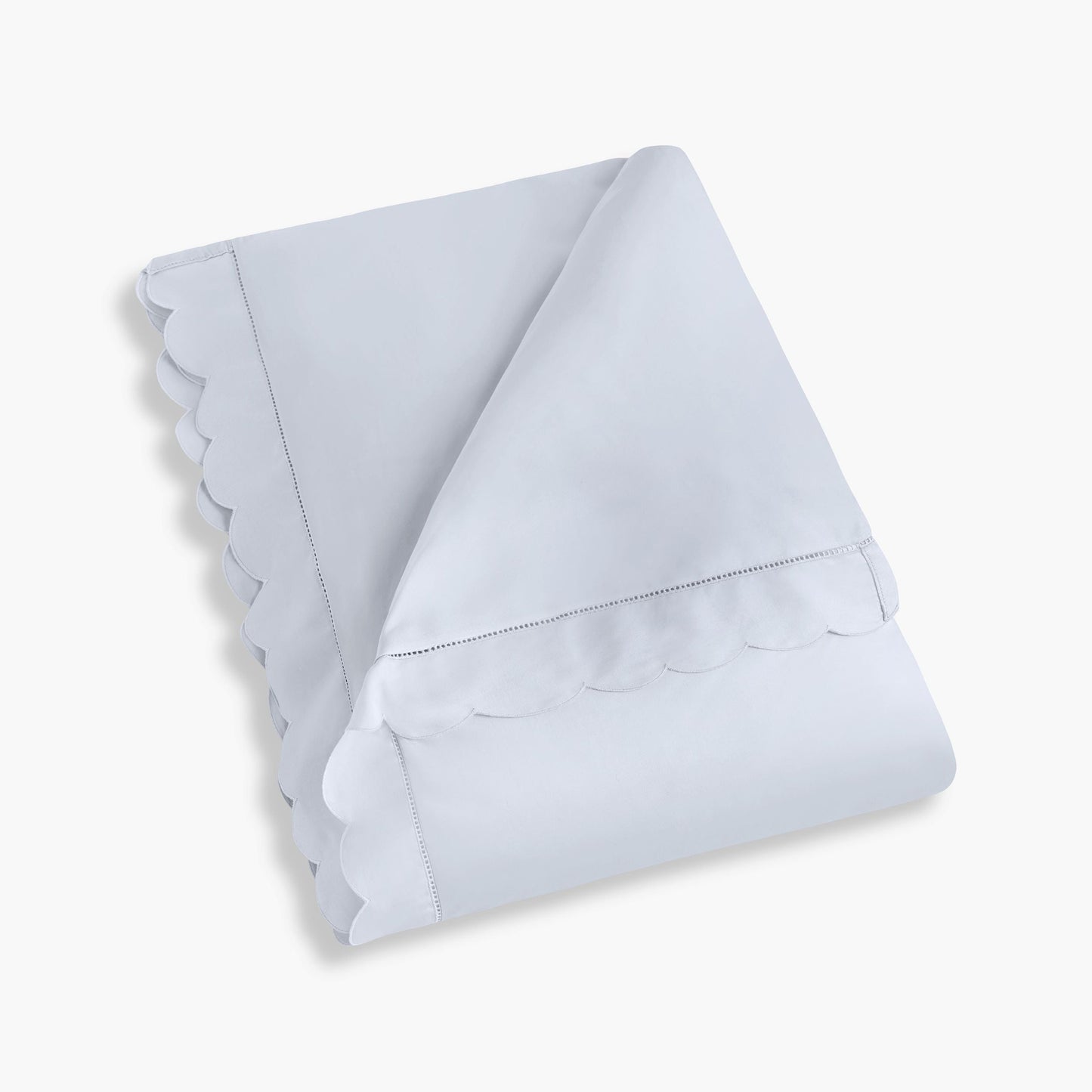 Scalloped Starlight Baby Duvet - Blue