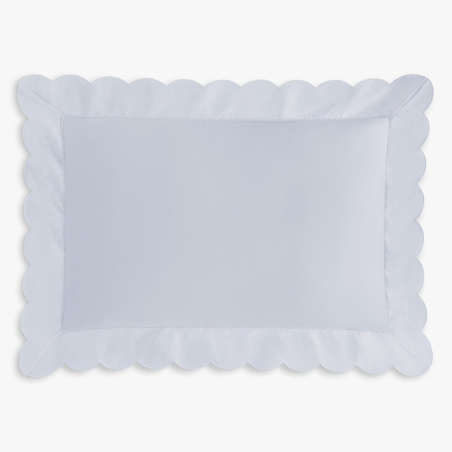 Scalloped Starlight Toddler Pillow - Blue