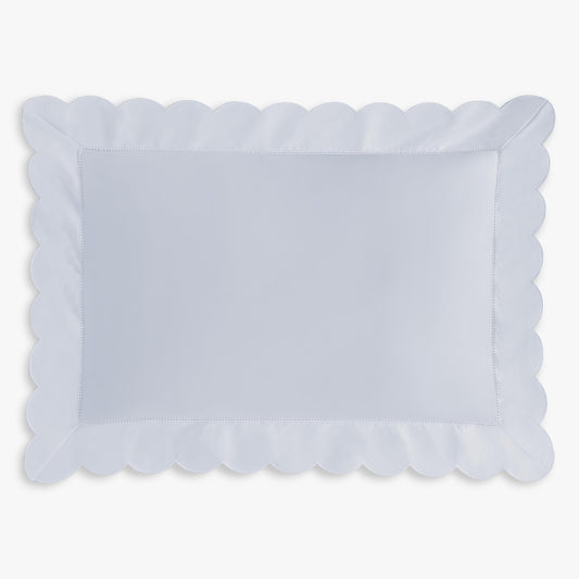 Scalloped Starlight Toddler Pillow - Blue