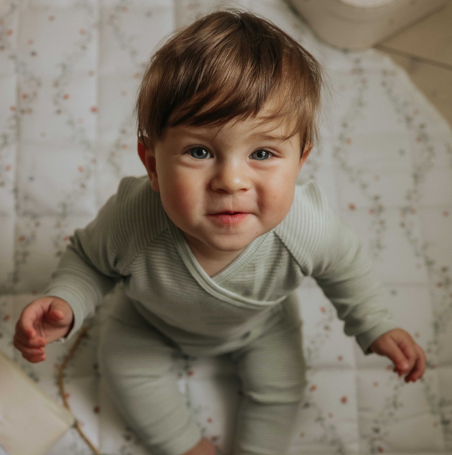 Botanical Berries Play Mat - Ivory