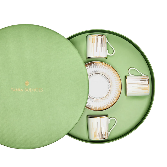 Espresso Cup and Saucer Astro (set of 4)