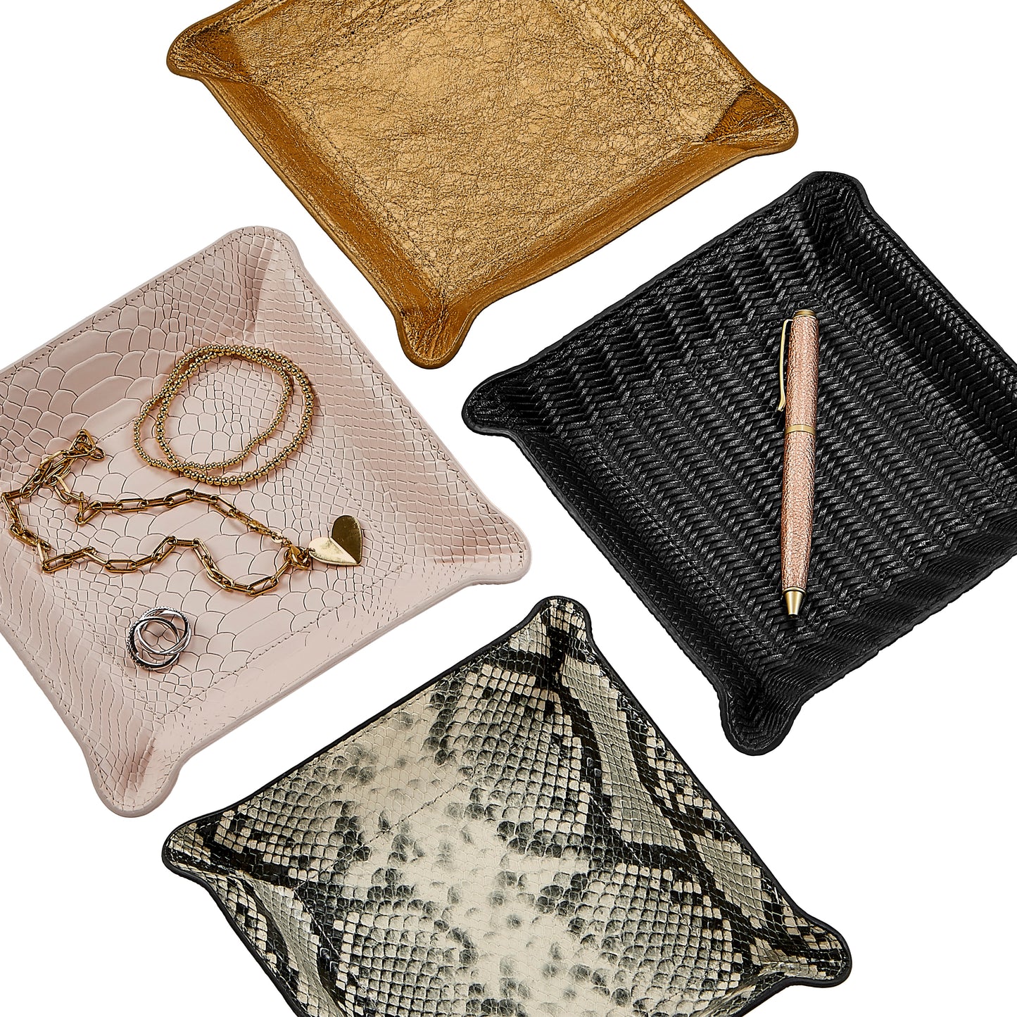 Leather Valet Tray
