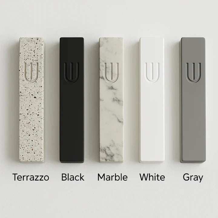 Contemporary Concrete Mezuzah for Modern Entryways – Timeless Collection