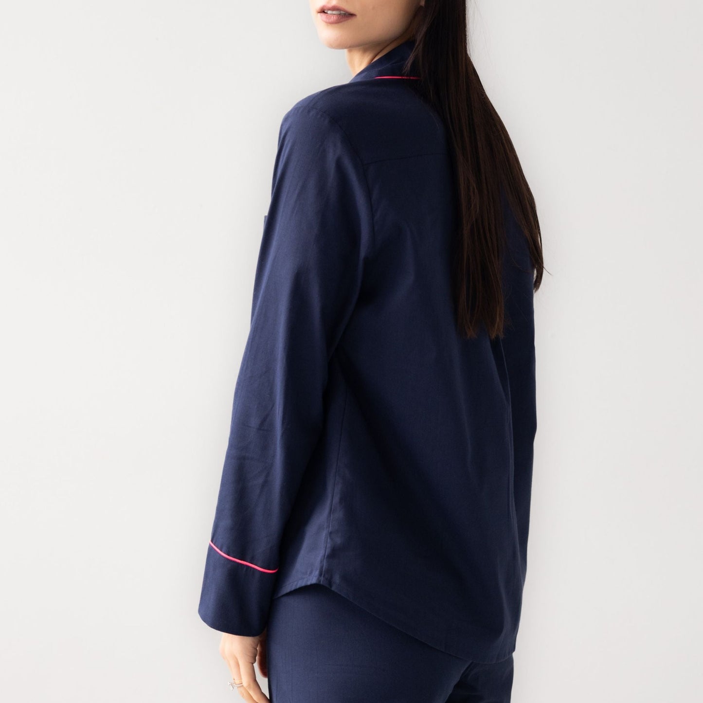 Classic Woven Cotton Pajama Set