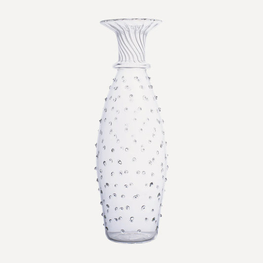 Clear Pom Glass Carafe- Set of 2